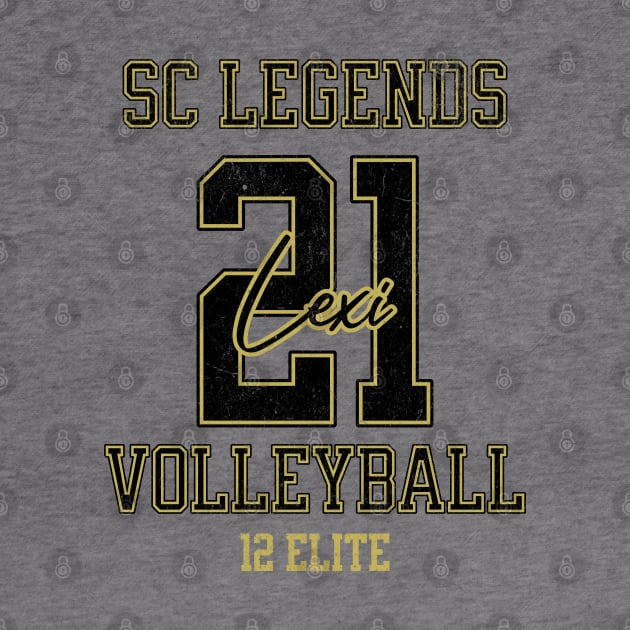 Lexi #21 SC Legends (12 Elite) - White by SC Legends Merch